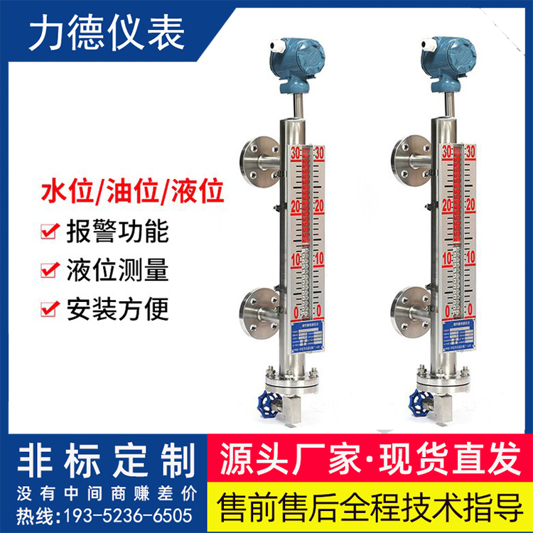 LD-25YZ-10-10mA远传高温重油液位计厂家显示304材质