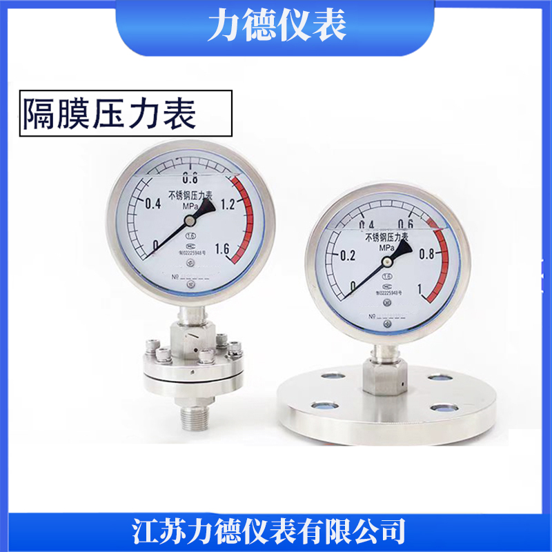 YPF膜片压力表