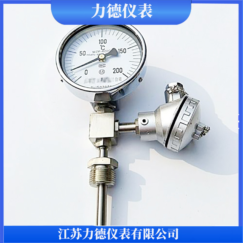 WSS系列双金属温度计带PT100热电阻